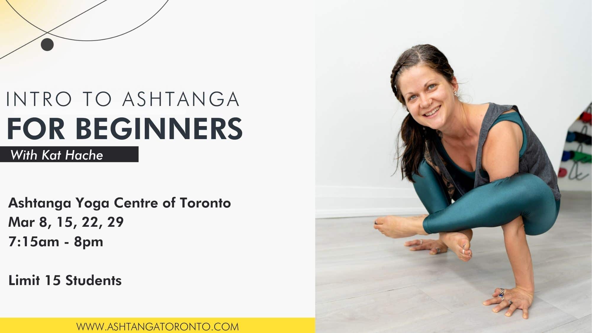 Intro to Ashtanga Newsletter - Mar KH Intro to Ashtanga Newsletter - Mar KH